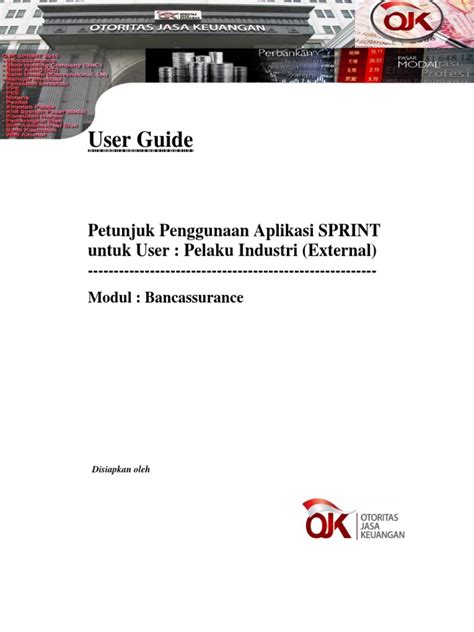 aplikasi sprint ojk|User Guide .